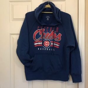 Cubs hooded sweatshirt- youth Large,  women’s s/m